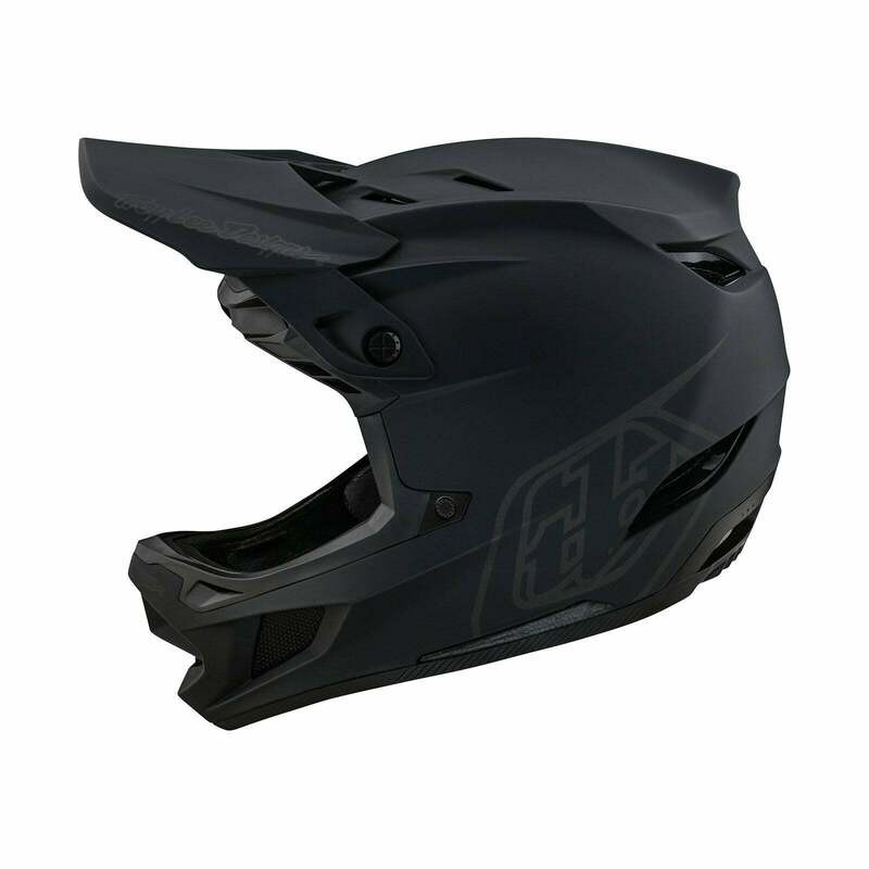 Troy Lee Designs D4 Polyacrylite Stealth Black Helmet