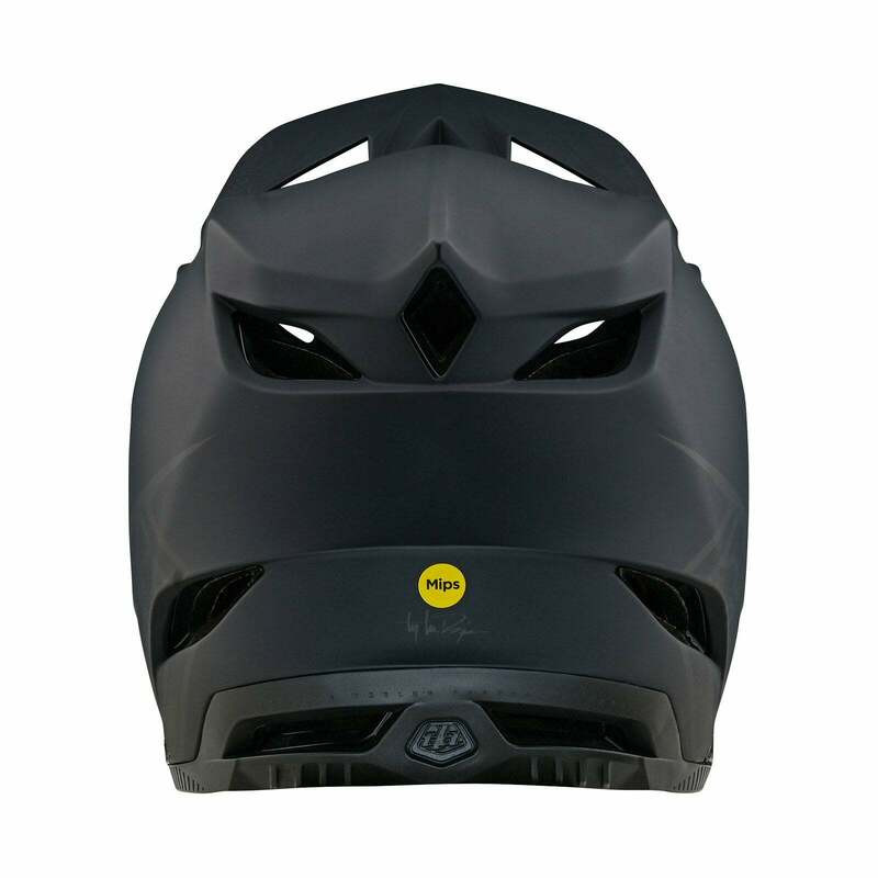 Troy Lee Designs D4 Polyacrylite Stealth Black Helmet