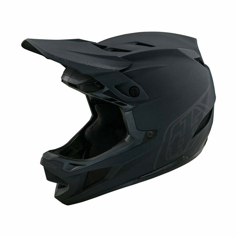 Troy Lee Designs D4 Polyacrylite Stealth Black Helmet