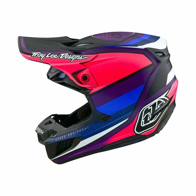 Troy Lee Designs SE5 Composite Reverb Black Purple Helmet