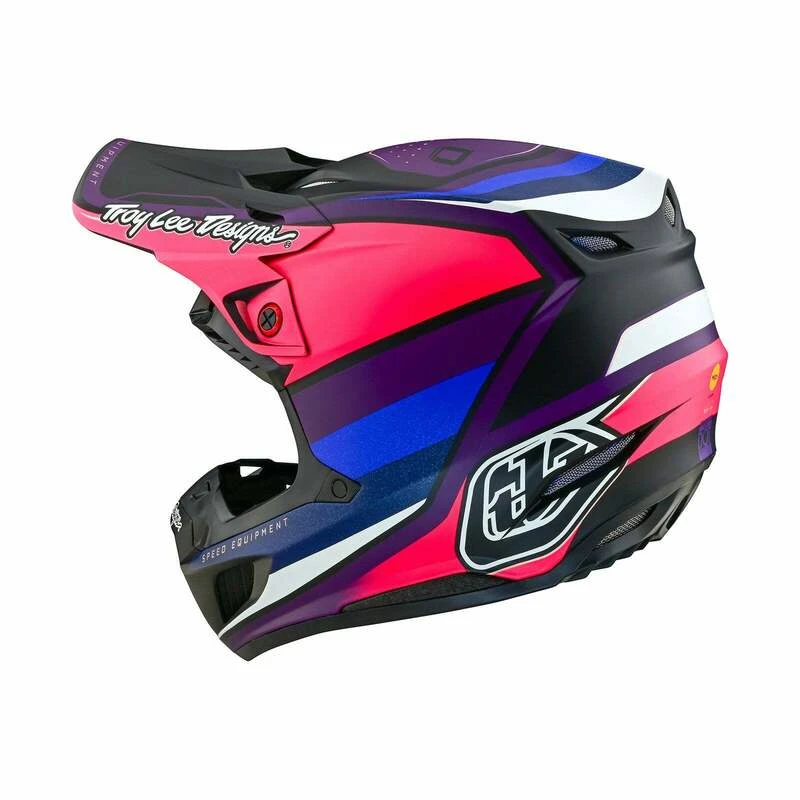Troy Lee Designs SE5 Composite Reverb Black Purple Helmet