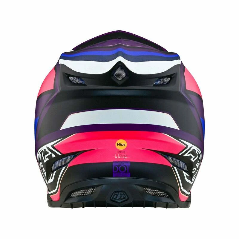 Troy Lee Designs SE5 Composite Reverb Black Purple Helmet