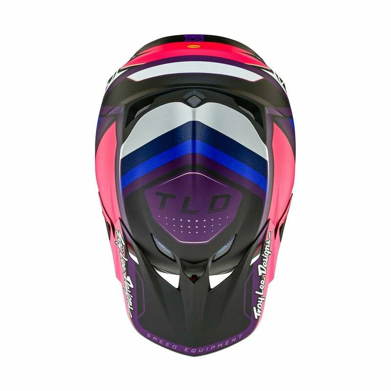 Troy Lee Designs SE5 Composite Reverb Black Purple Helmet