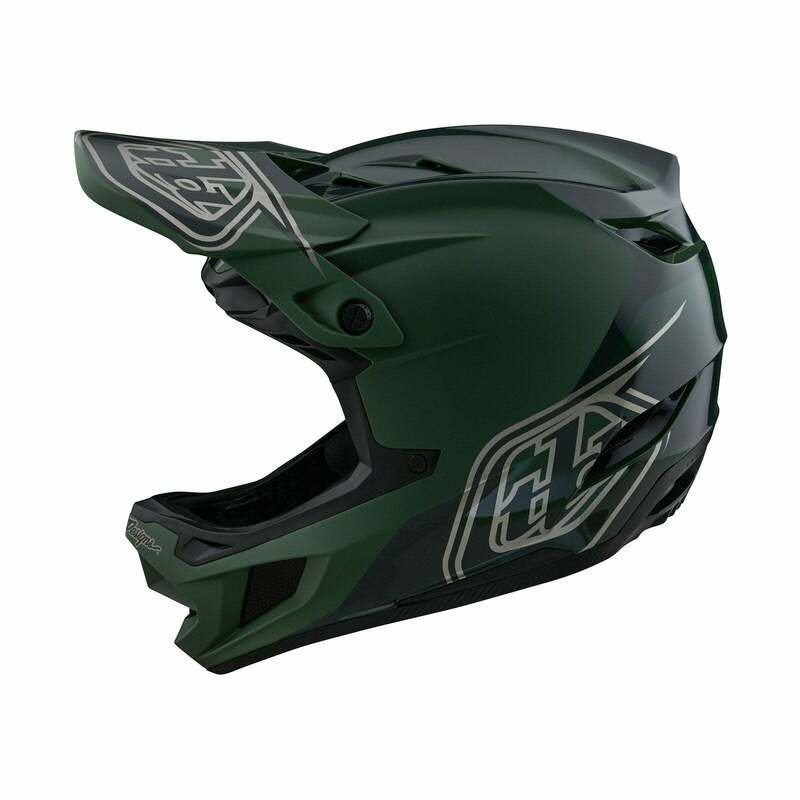 Troy Lee Designs D4 Polyacrylite Shadow Olive Helmet