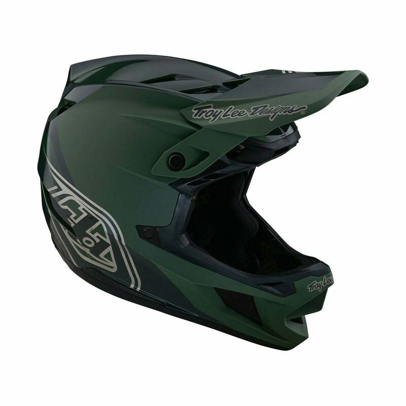 Troy Lee Designs D4 Polyacrylite Shadow Olive Helmet