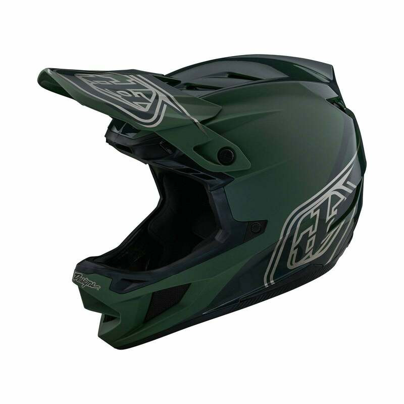 Troy Lee Designs D4 Polyacrylite Shadow Olive Helmet