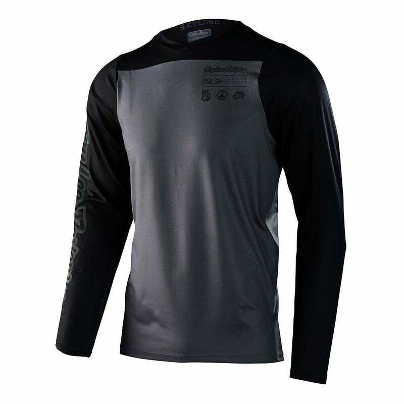 Troy Lee Designs Skyline LS Chill Mono Charcoal Jersey