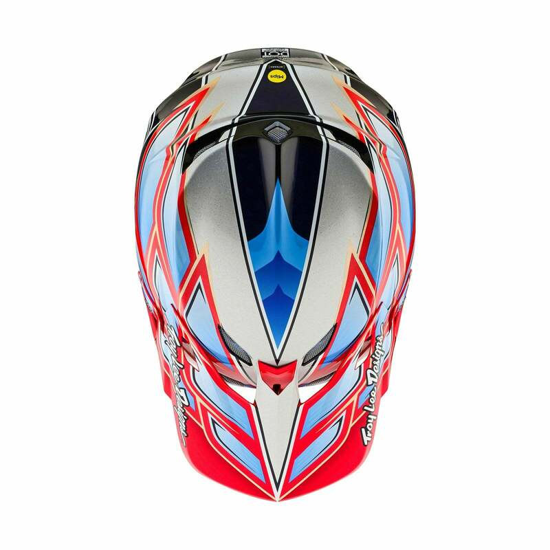 Troy Lee Designs SE5 Carbon Wings Navy Helmet