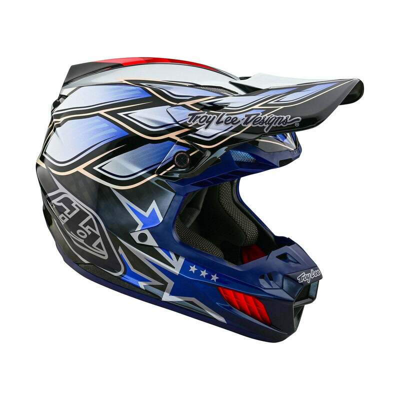 Troy Lee Designs SE5 Composite Wings Black Helmet