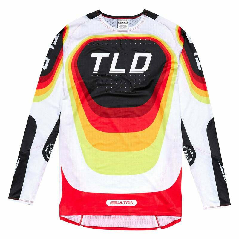 Troy Lee Designs SE Ultra Reverb Red White Jersey - Speed Addicts