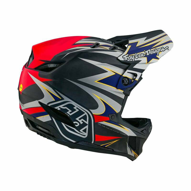 Troy Lee Designs D4 Carbon Inferno Gray Helmet