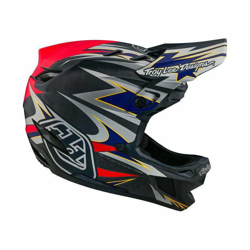 Troy Lee Designs D4 Carbon Inferno Gray Helmet