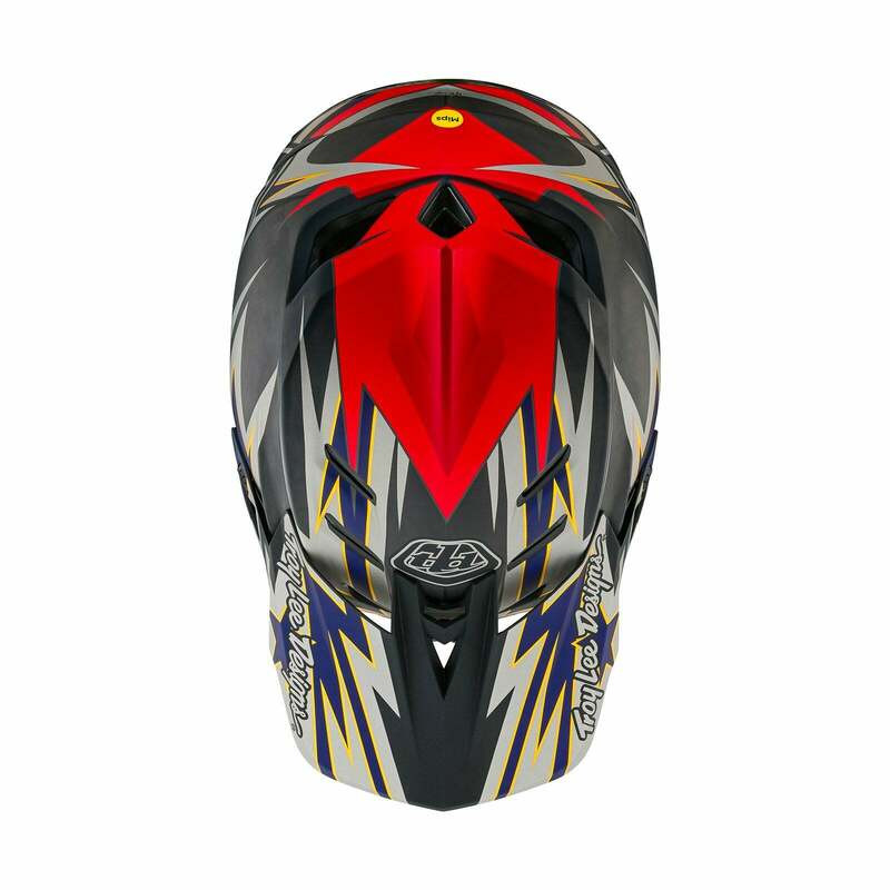 Troy Lee Designs D4 Carbon Inferno Gray Helmet