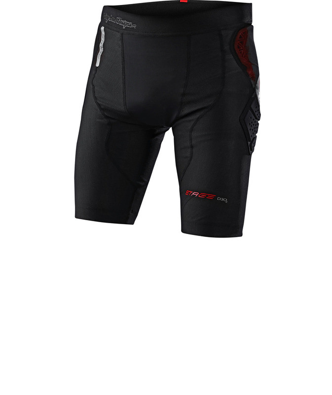 Troy Lee Designs Stage Ghost D30 Short Black Baselayer
