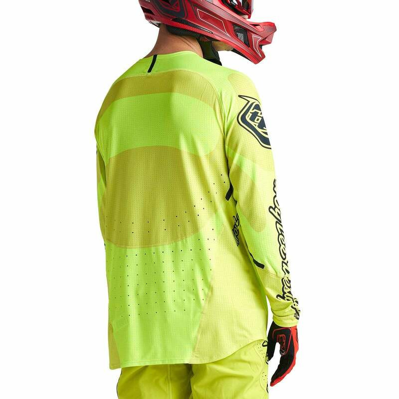 Troy Lee Designs Sprint Ultra Sequence Flo Yellow Jersey