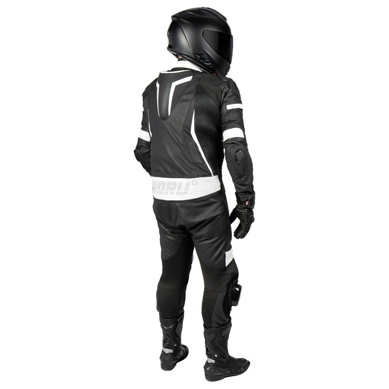 NORU Twenty Eight Black White 1 Piece Suit - Speed Addicts
