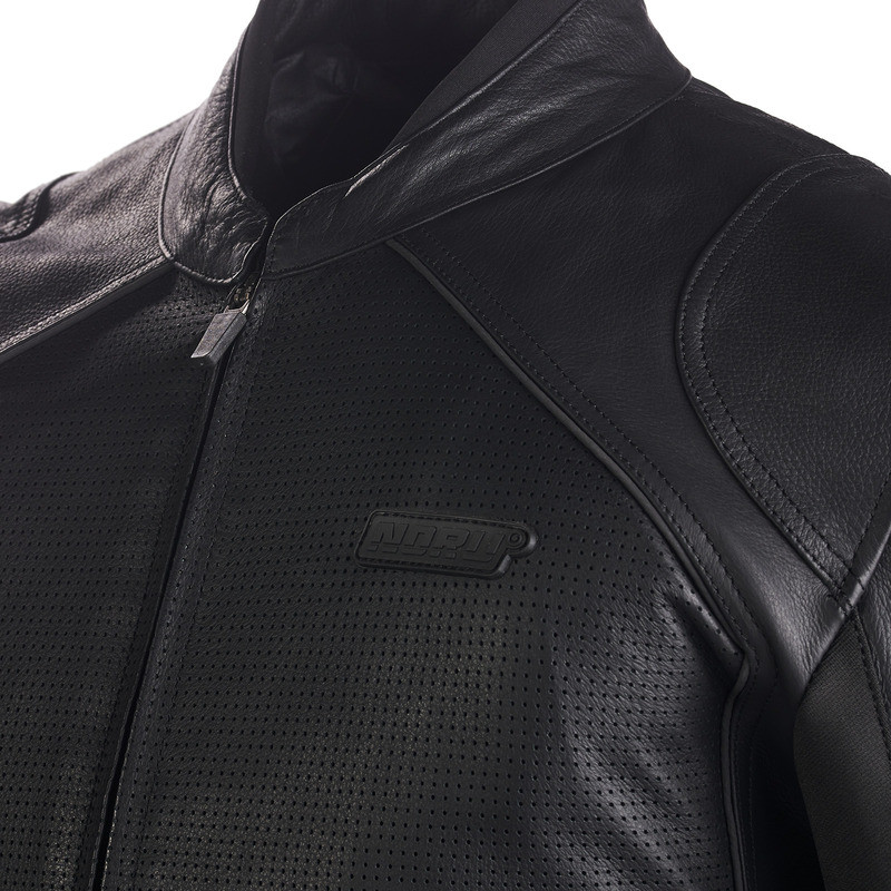 NORU Tetsuo Black Leather Jacket