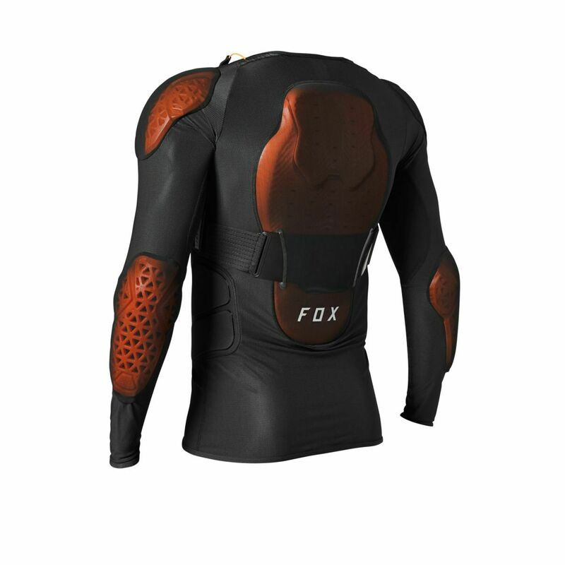 Fox Racing Youth Baseframe Pro D3O Black Body Protector - Speed