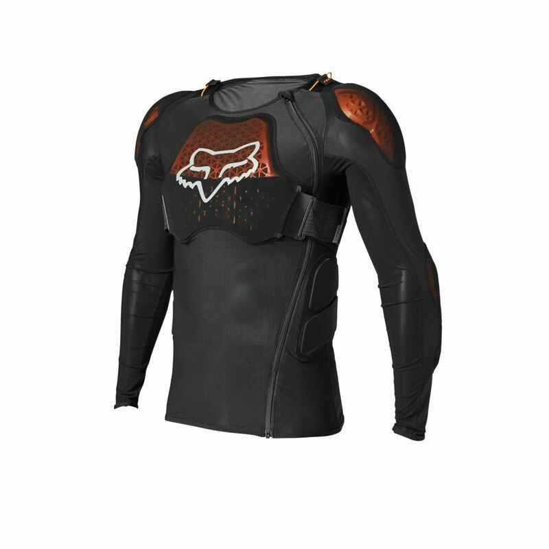 Fox Racing Youth Baseframe Pro D3O Black Body Protector - Speed Fox Racing Youth Baseframe Pro D3O Black Body Protector - Speed