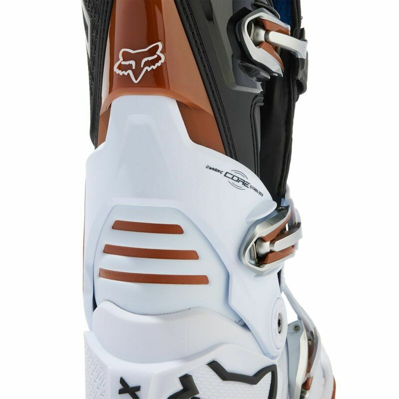Fox Racing Motion Black White Gum Boot - Speed Addicts