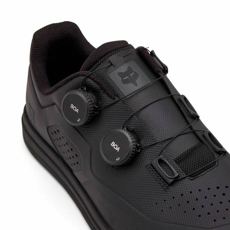 Fox Racing Union BOA Flat Black Shoes