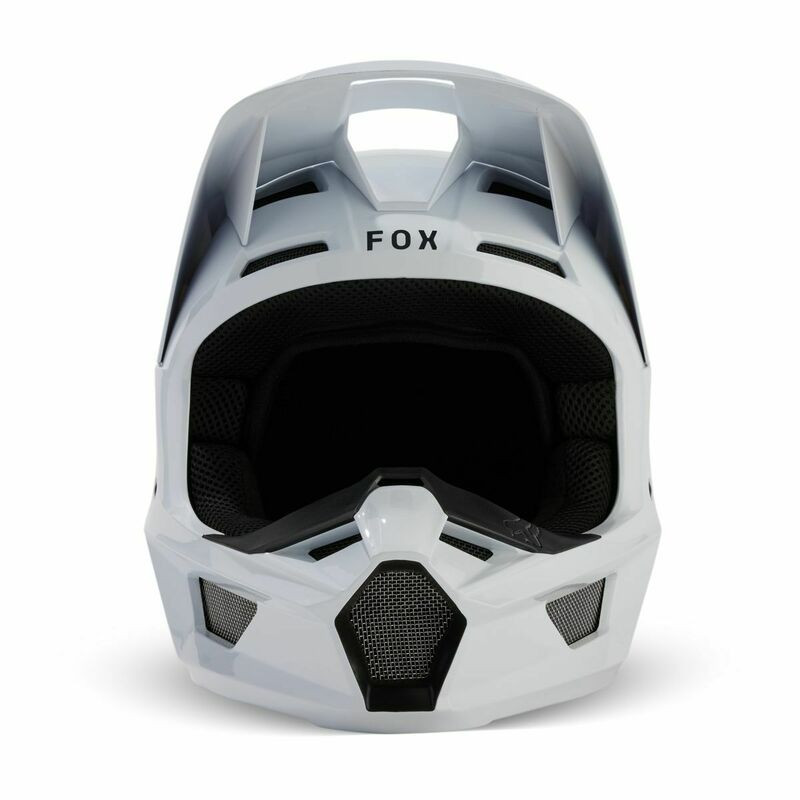 Fox Racing V Core White Helmet - Speed Addicts