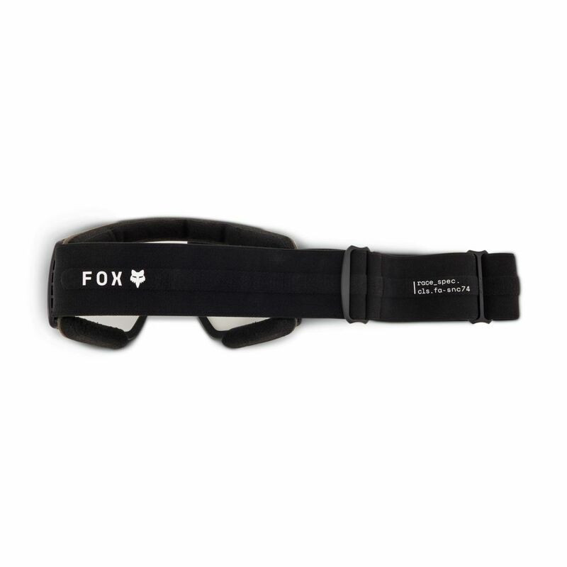 Fox Racing Purevue Black Clear Black Goggle