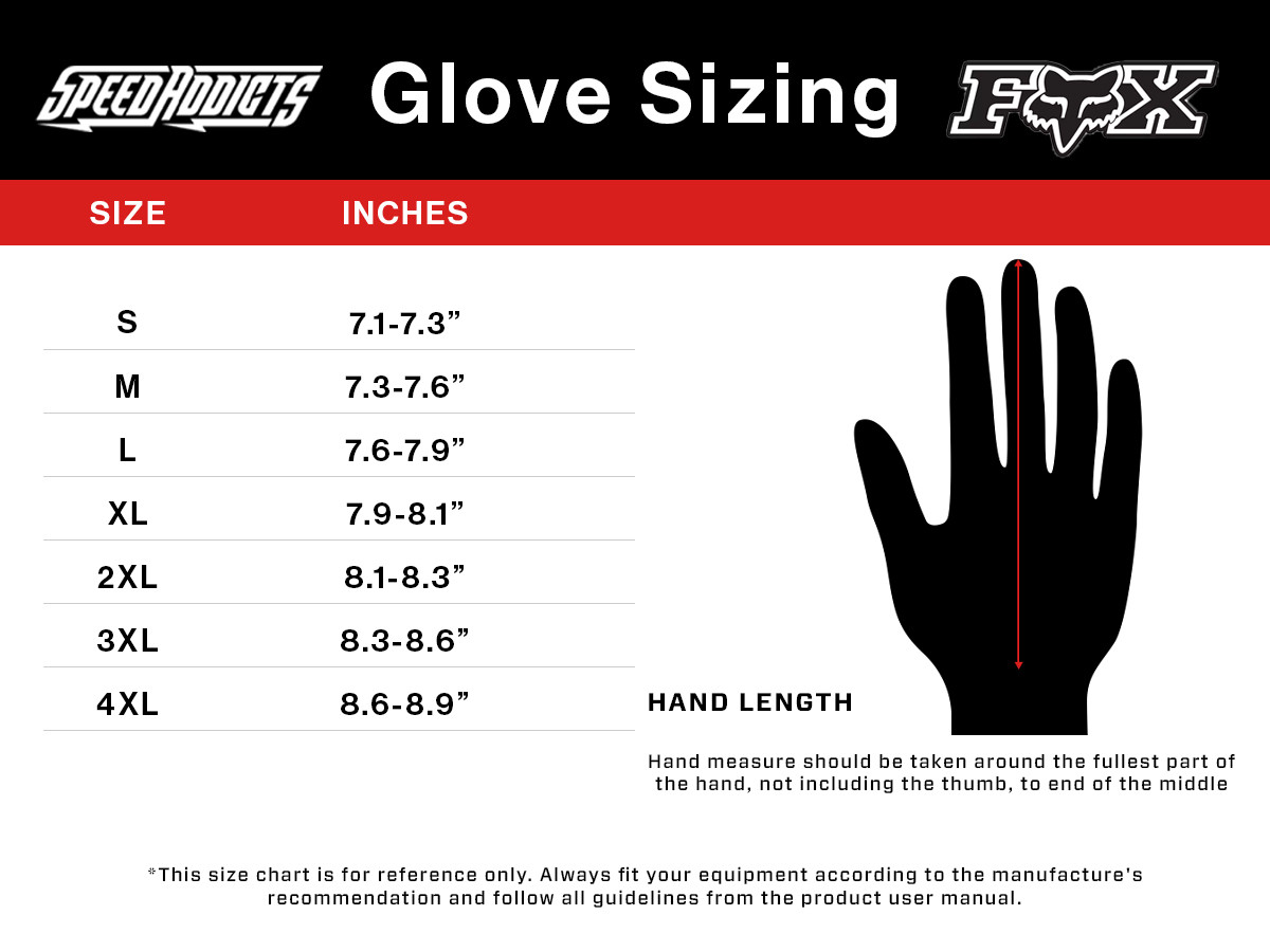 Fox Racing 180 Interfere Black Blue Gloves