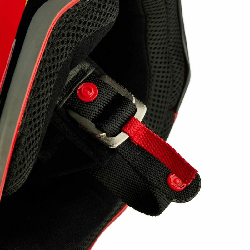 Fox Racing V1 Ballast Flo Red Helmet