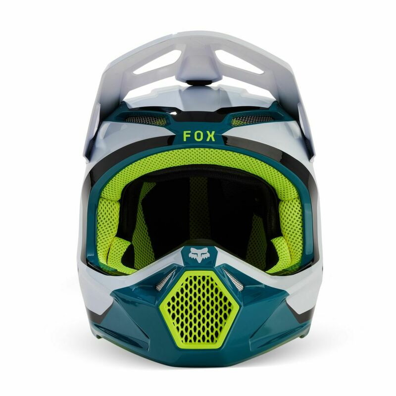Fox Racing V1 Nitro Maui Blue Helmet