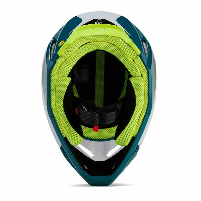 Fox Racing V1 Nitro Maui Blue Helmet