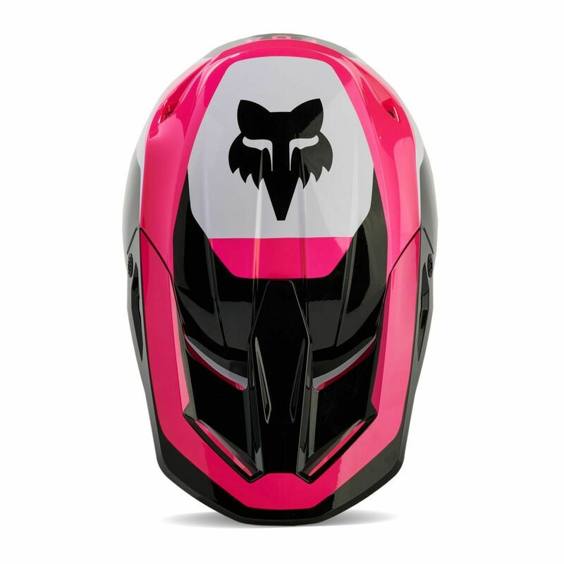 Fox Racing V1 Nitro Black Pink Helmet - Speed Addicts