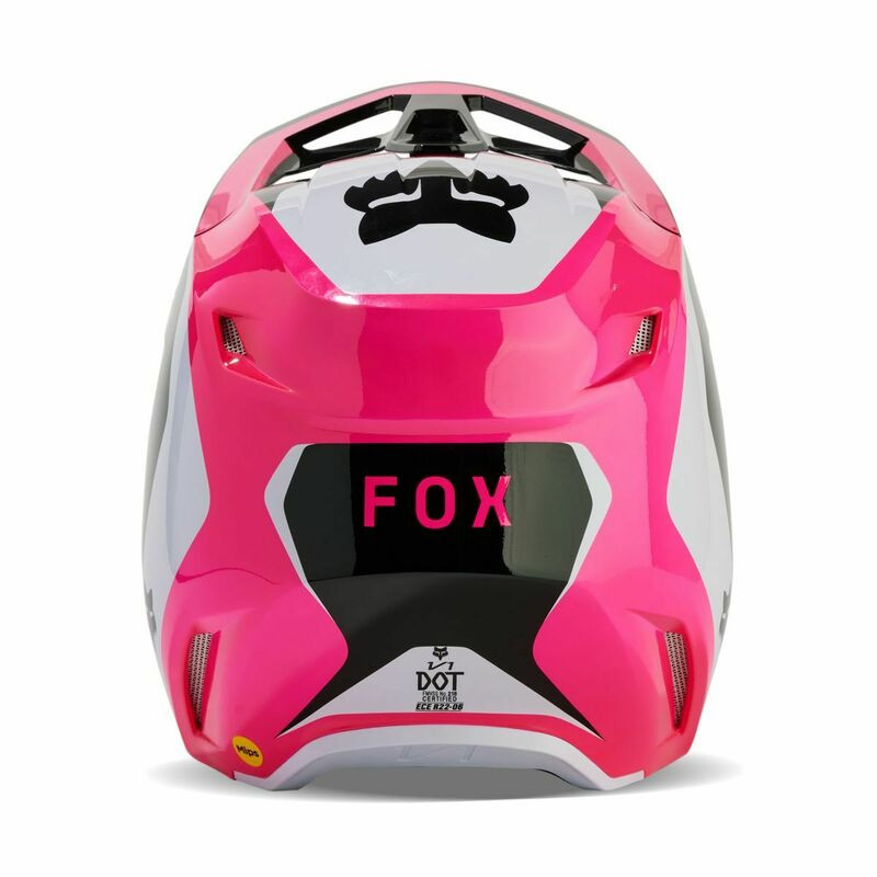 Fox Racing V1 Nitro Black Pink Helmet - Speed Addicts