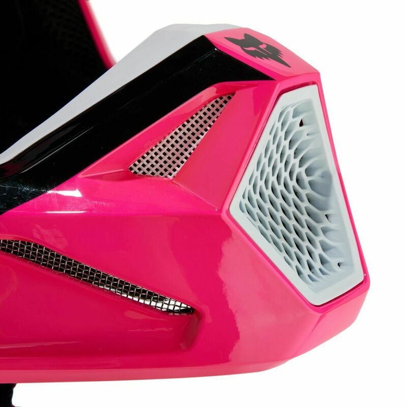 Fox Racing V1 Nitro Black Pink Helmet - Speed Addicts