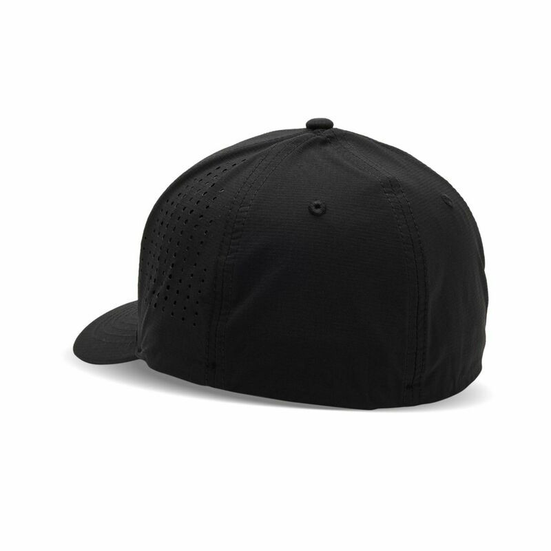 Fox Racing Non Stop Tech Flexfit Black Hat