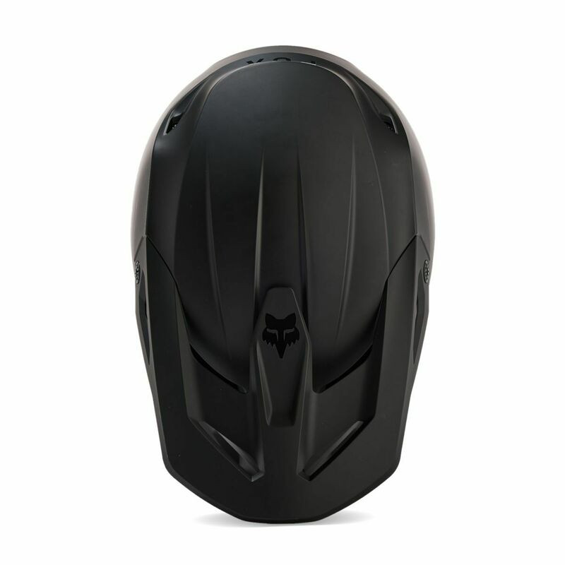 Fox Racing V1 Matte Black Helmet - Speed Addicts