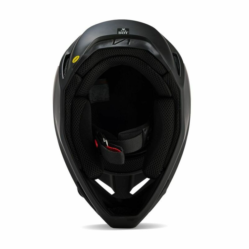 Fox Racing V1 Matte Black Helmet - Speed Addicts