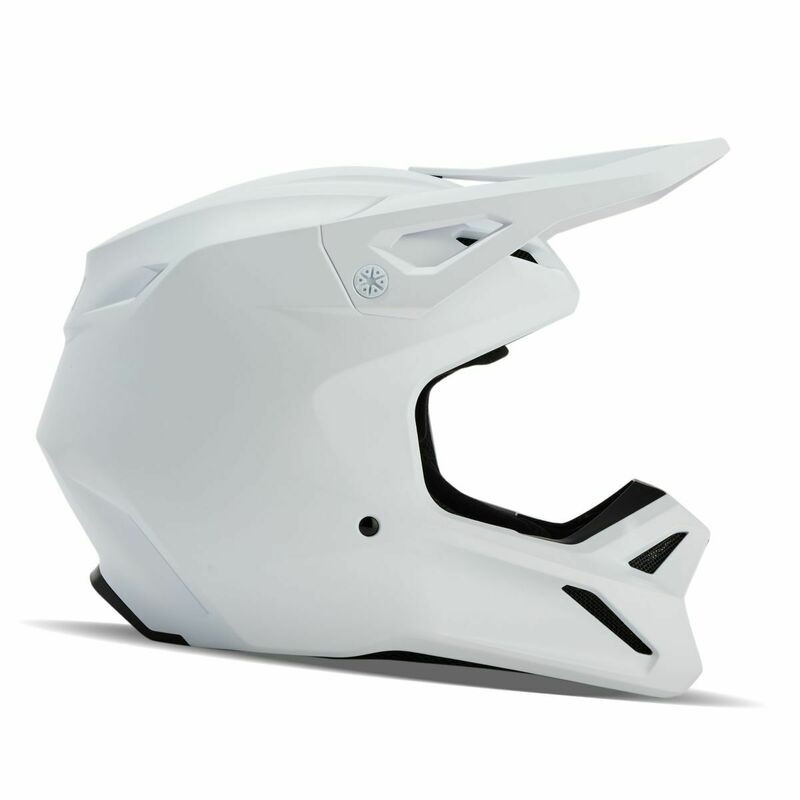 Fox Racing V1 Matte White Helmet - Speed Addicts