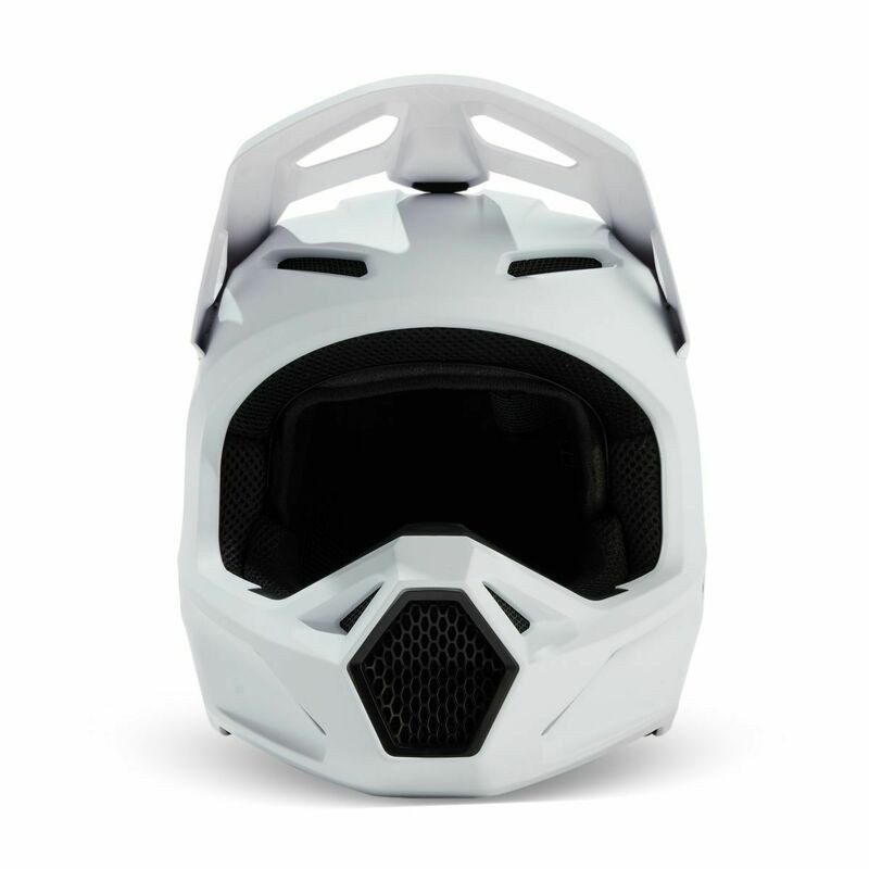 Fox Racing V1 Matte White Helmet - Speed Addicts
