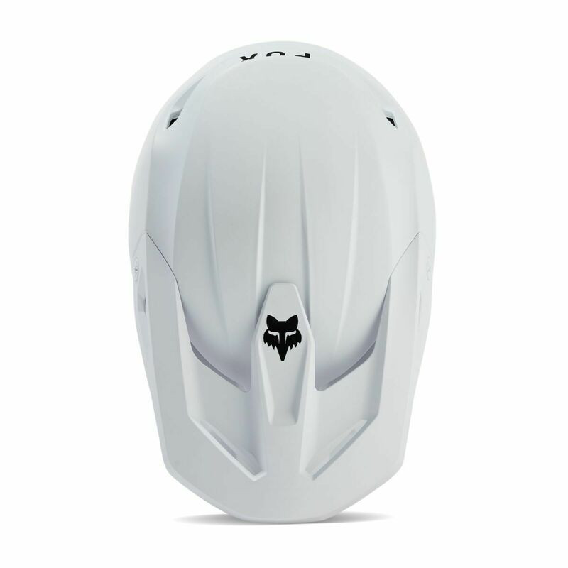 Fox Racing V1 Matte White Helmet