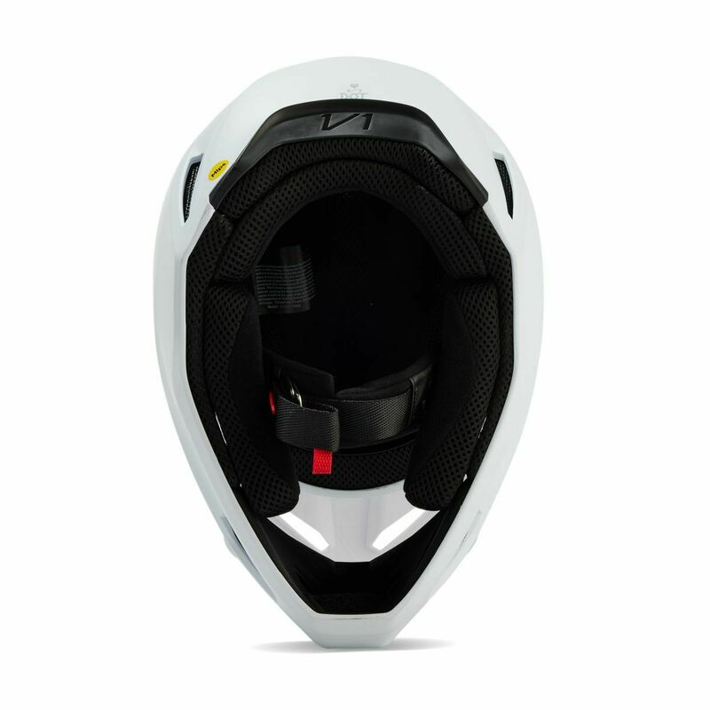 Fox Racing V1 Matte White Helmet - Speed Addicts