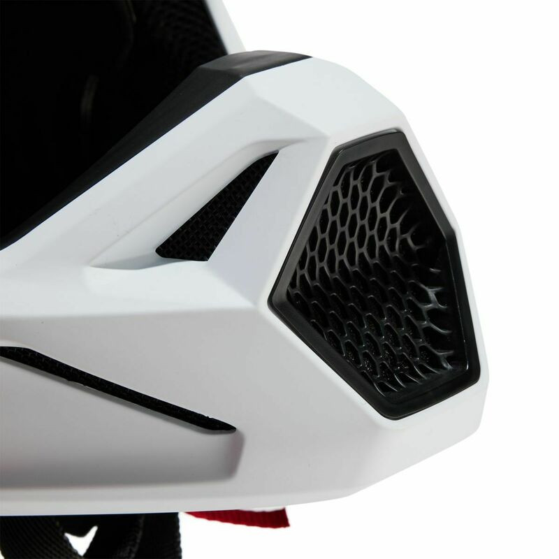 Fox Racing V1 Matte White Helmet - Speed Addicts