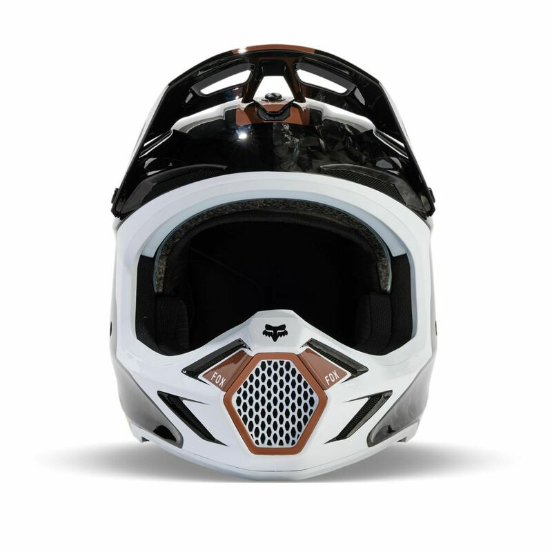 Fox Racing V3 RS Optical Black Helmet