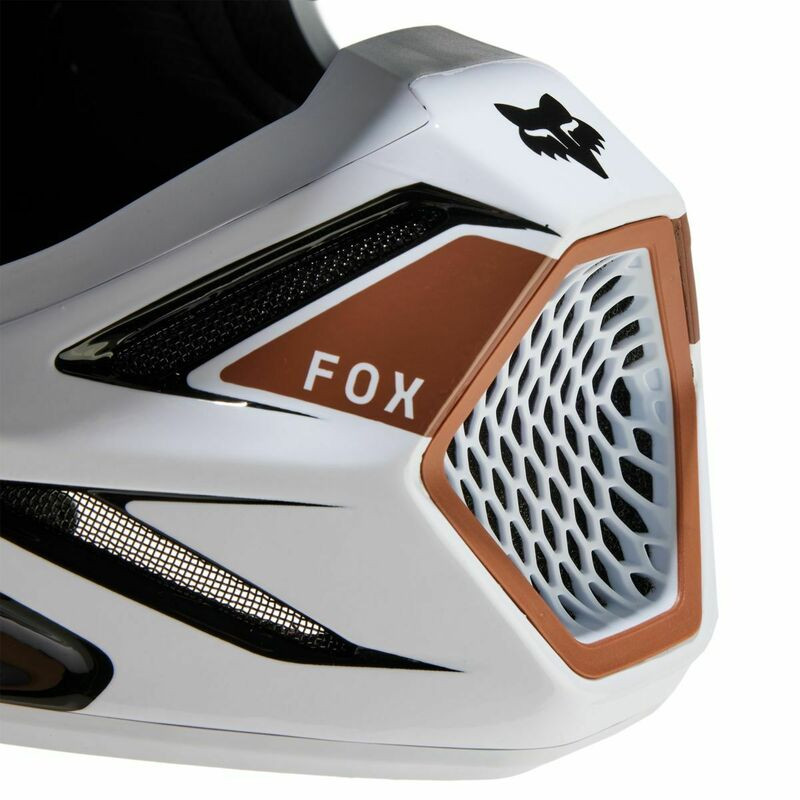 Fox Racing V3 RS Optical Black Helmet
