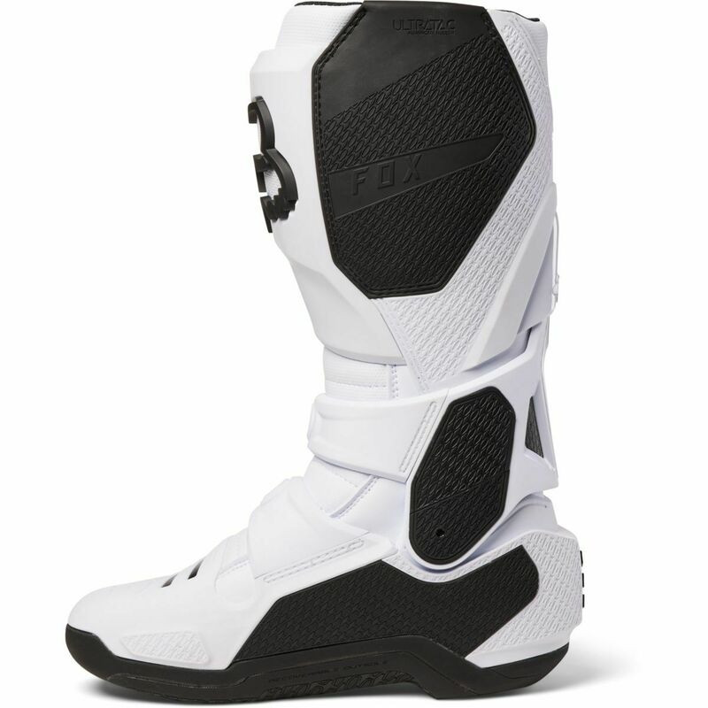 Fox Racing Instinct White Boot - Speed Addicts