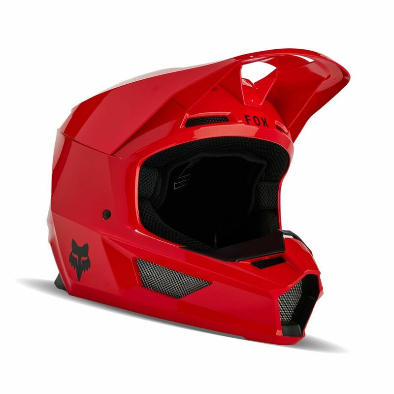 Fox Racing V Core Red Helmet - Speed Addicts