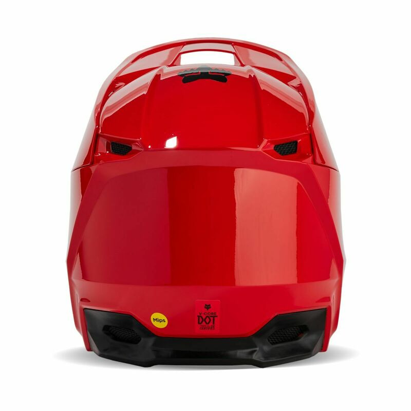 Fox Racing V Core Red Helmet - Speed Addicts