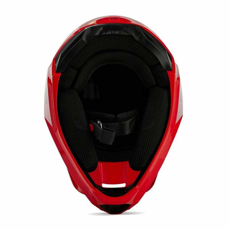 Fox Racing V Core Red Helmet - Speed Addicts