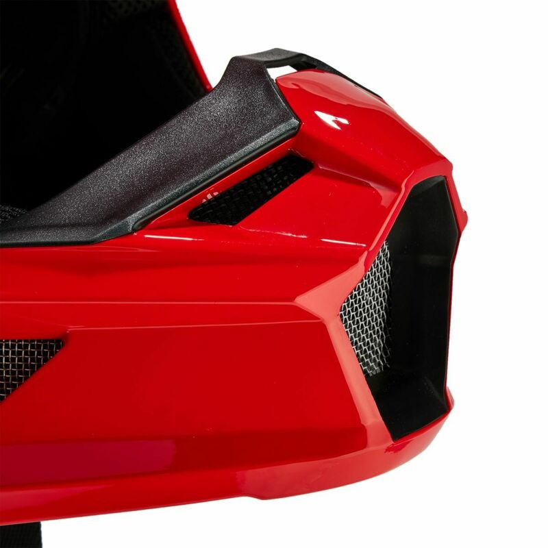 Fox Racing V Core Red Helmet - Speed Addicts