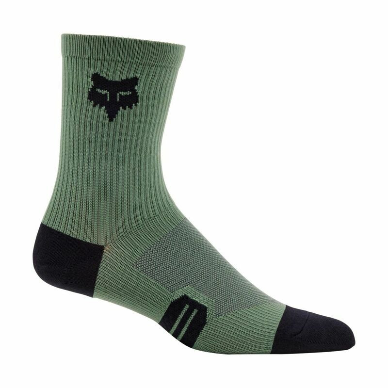 Fox Racing 6" Ranger Hunter Green Socks